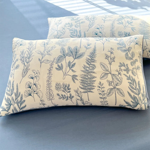 The Rose and Petal Pillowcases — 48x74cm in 10 Botanical Prints